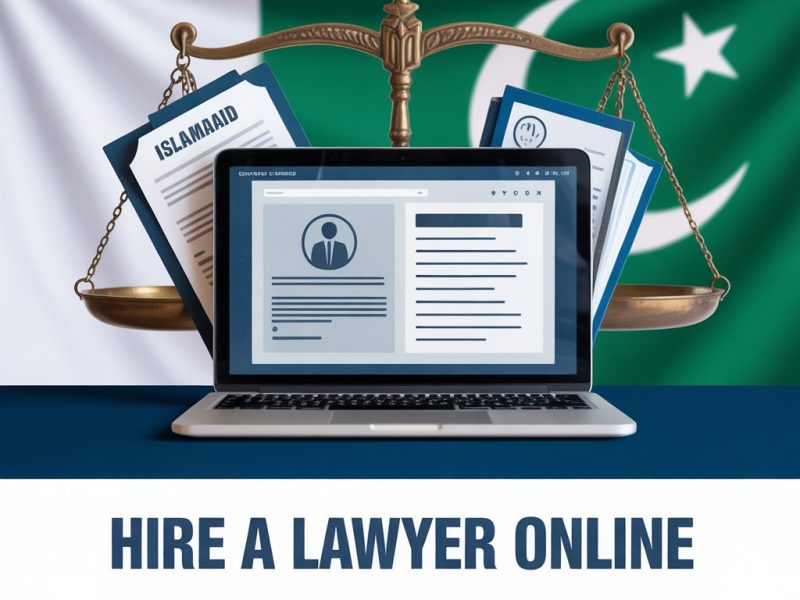 Hire a Lawyer Online in Islamabad