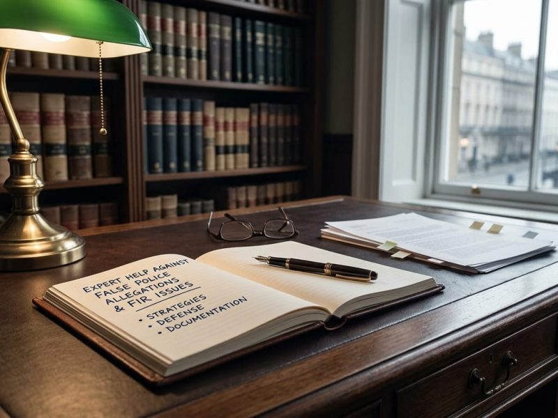Expert Help Against False Police Allegations and FIR Issues