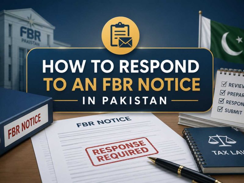 How to Respond to an FBR Notice in Pakistan