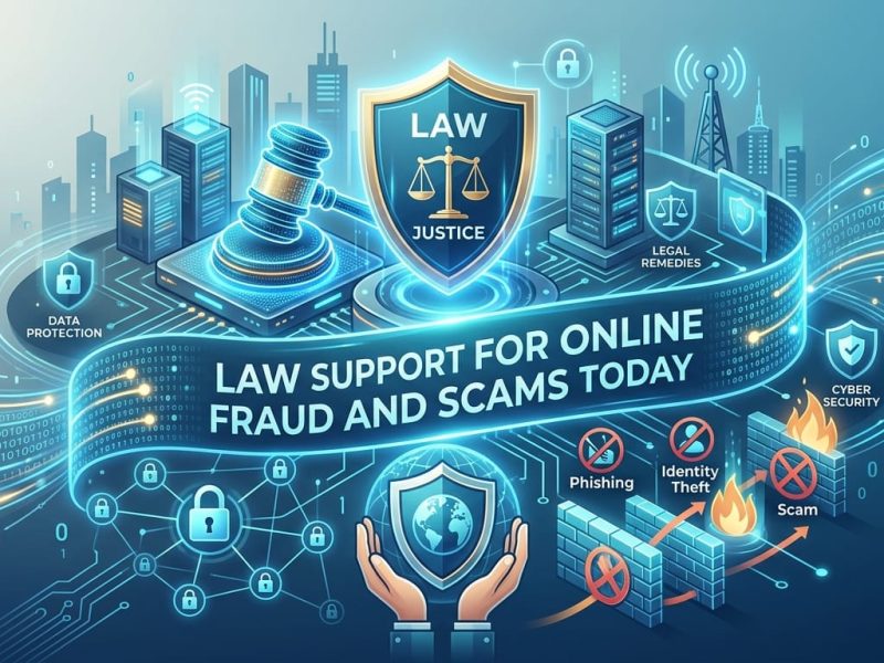 Law Support for Online Fraud and Scams Today