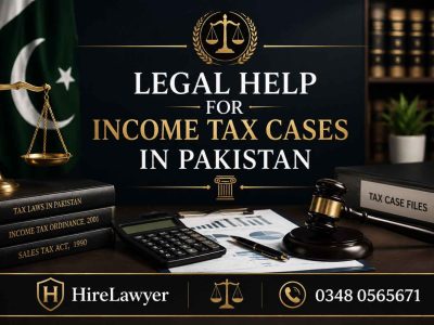 Legal Help for Income Tax Cases in Pakistan