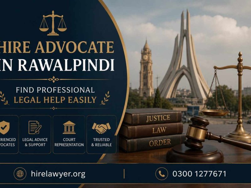 Hire Advocate in Rawalpindi Find Professional Legal Help Easily
