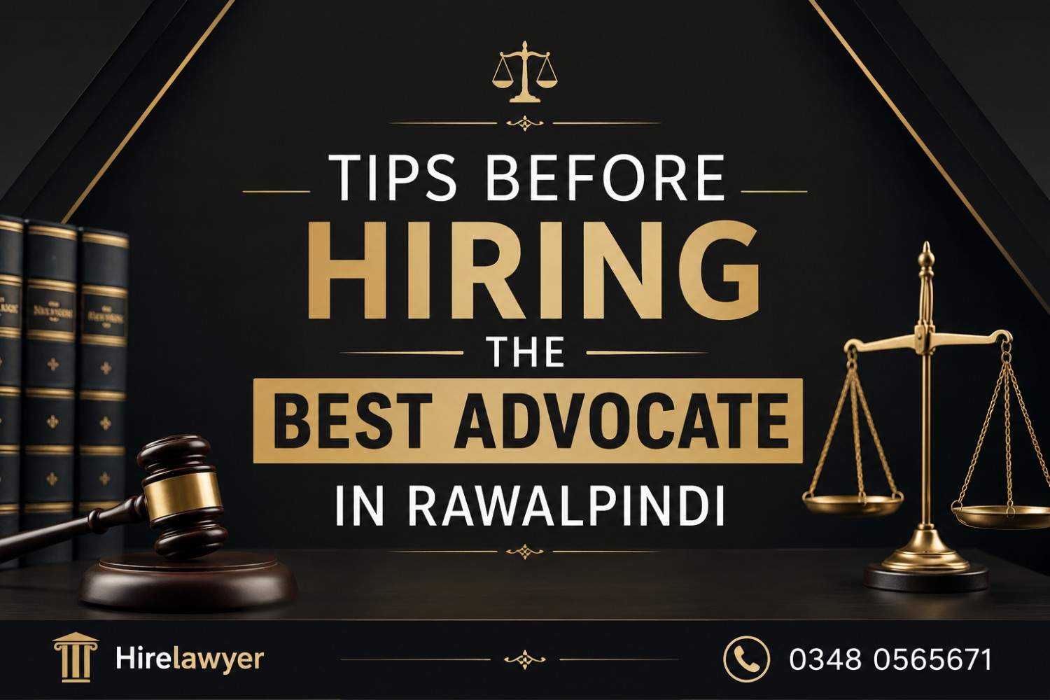 Tips Before Hiring the Best Advocate in Rawalpindi