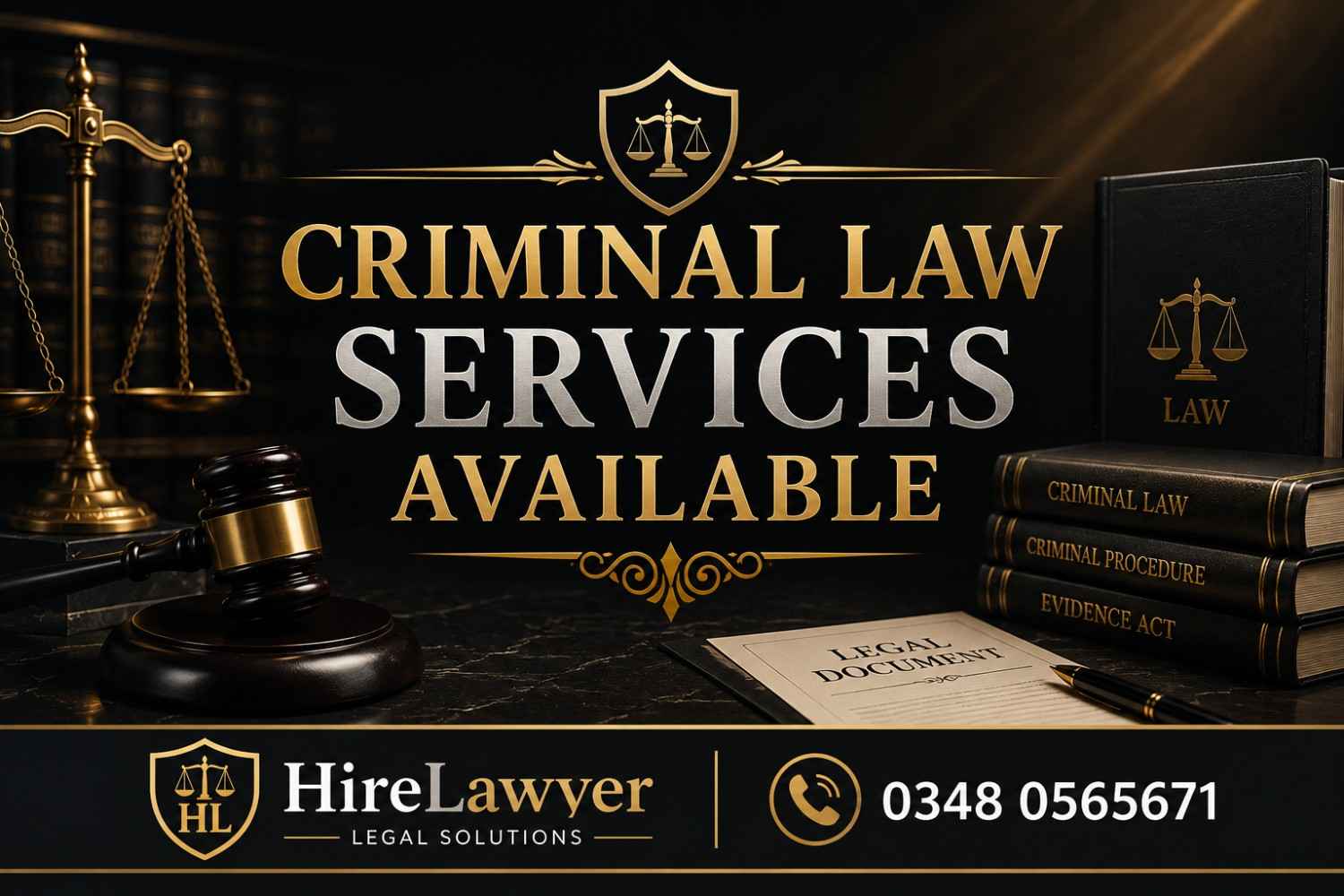 Criminal Law Services Available