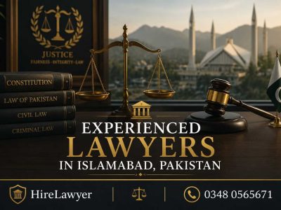 Experienced Lawyers in Islamabad Pakistan 