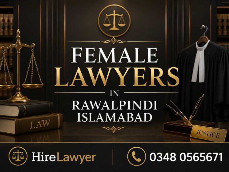 Female Lawyers in Rawalpindi Islamabad 
