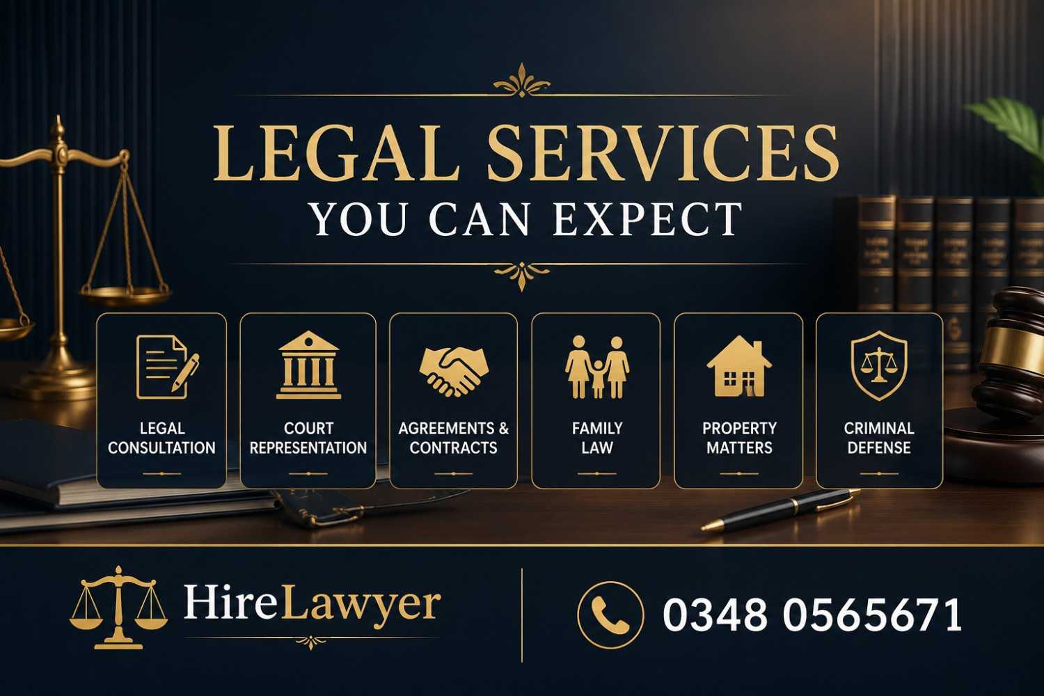 Legal Services You Can Expect