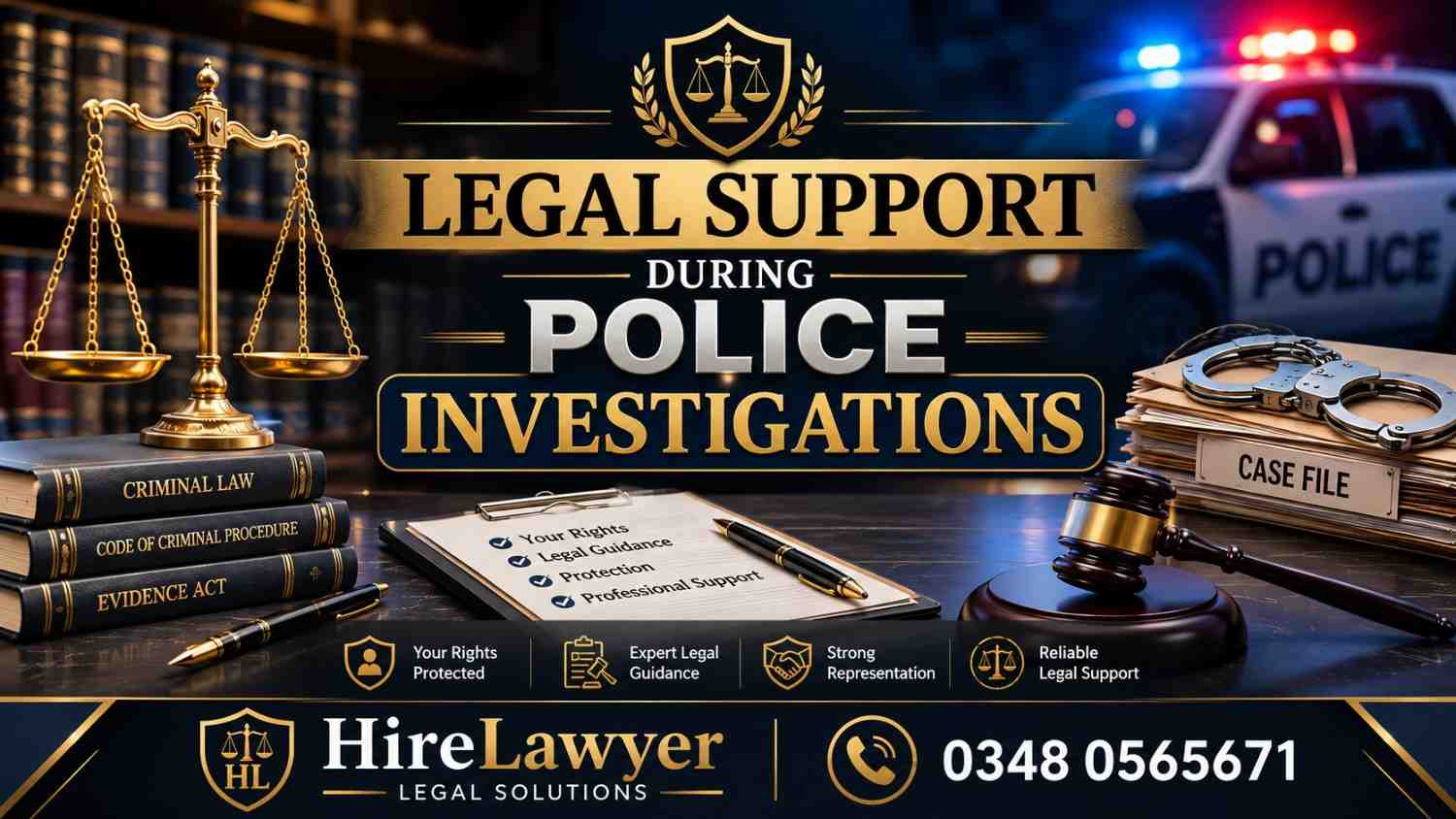 Legal Support During Police Investigations