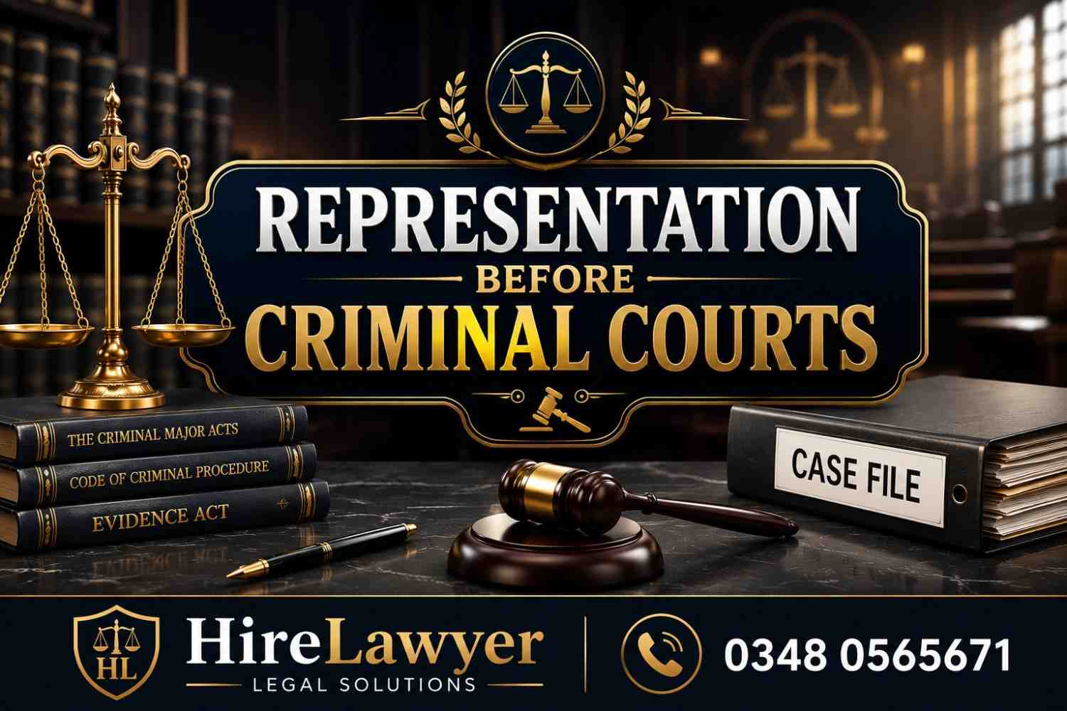 Representation Before Criminal Courts