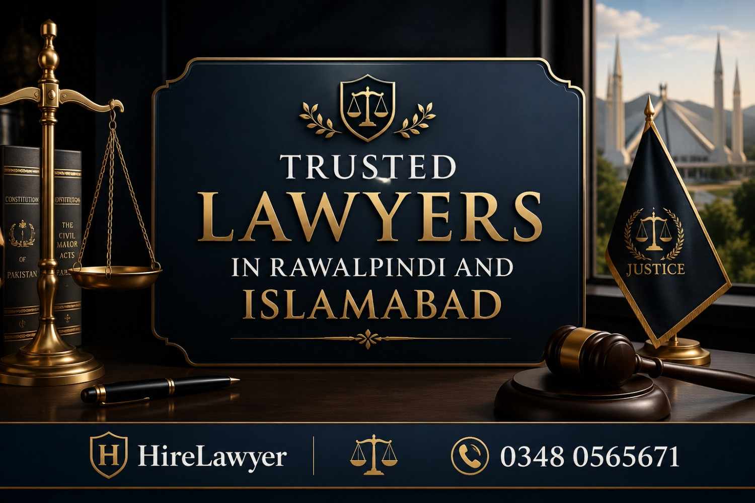 Trusted Lawyers in Rawalpindi and Islamabad
