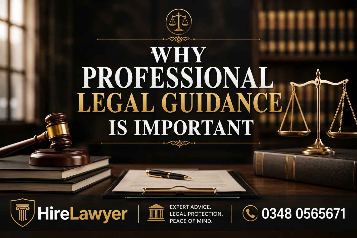 Why Professional Legal Guidance is Important