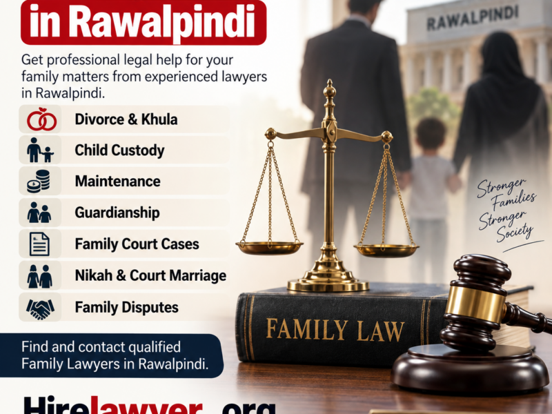 Family Lawyer in Rawalpindi
